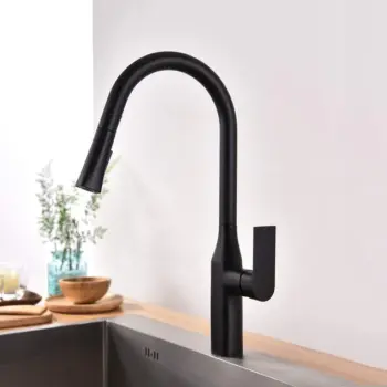 TIMELYSS Pull-down Dual Spray Kitchen Faucet - F23134