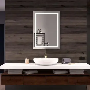 EMBRACE Bathroom LED Vanity Mirror w/ Built-in Bluetooth Speaker - MSL-105T