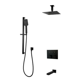 DIAMOND Push-button Three Way Thermostatic System - Kit 1