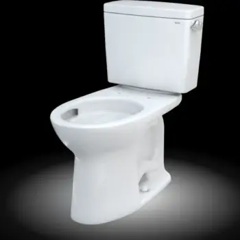 Toto Drake® Two-piece Toilet, 1.28 GPF, Elongated Bowl - Universal Height - 10" Rough-In