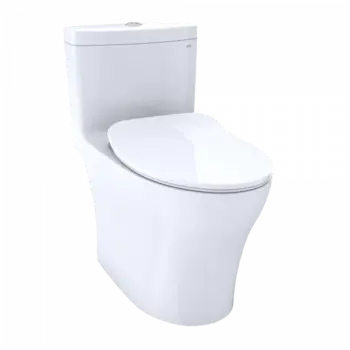 Toto Aquia® IV One-Piece Toilet - 1.28 GPF & 0.9 GPF, Elongated Bowl - WASHLET+ Connection Slim Seat - New
