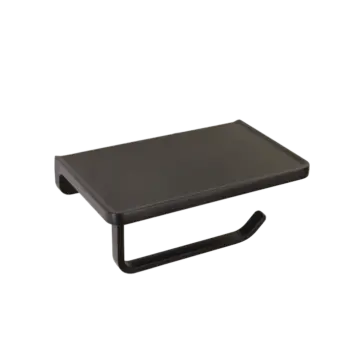 MADISON Bathroom Toilet Paper Single Holder with Shelf - TPHSS123