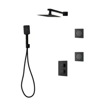 DIAMOND Three Way Thermostatic Shower System - Kit 6