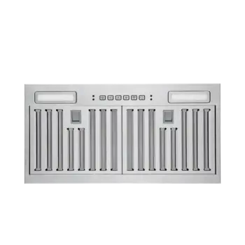 Montreal   24"    Silver   Easy-Clean   Baffle   Filters