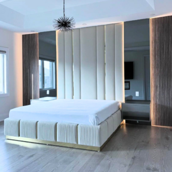 Sculpted Luxury Bed